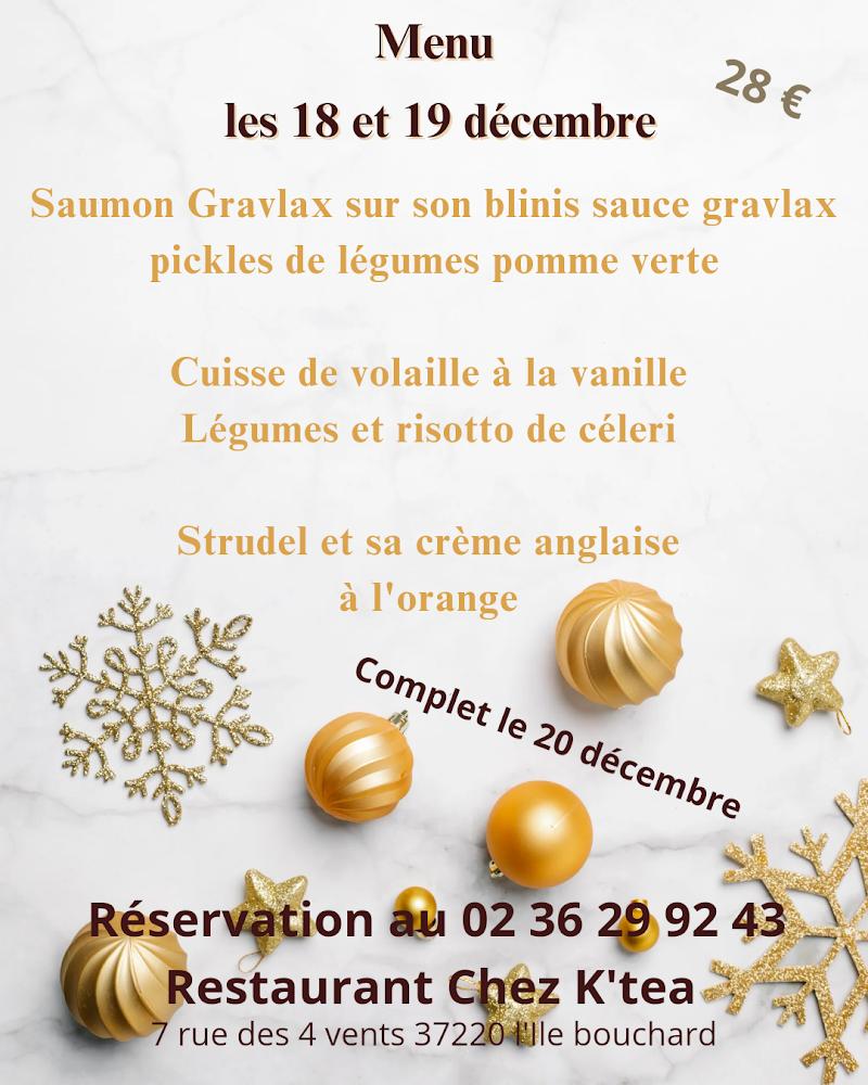 Chez K'Tea - Menu Image 1